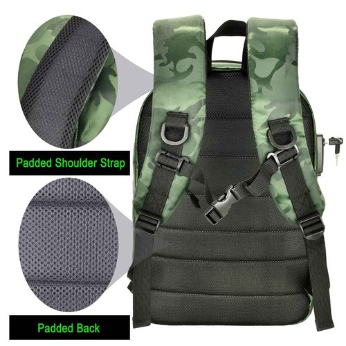MZIPLINE Travel Bag-Smell Proof-Backpack With TSA Lock & Key Daypack bag for Men & Women Travel