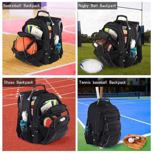 VECKUSON 18.4 Laptop Backpack for unisex, 60L Extra Large Gaming Laptops Back Bag with USB Charger Port,TSA Friendly Flight Approved and RFID Anti-Theft Pocket Heavy-duty Pack,21.3*15.7*11.8inch Grey