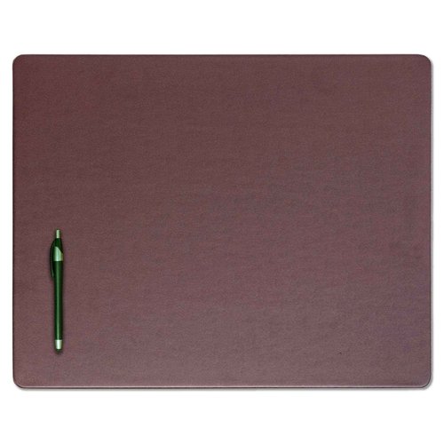 Dacasso Chocolate Brown Leatherette Conference Table Pad, 20" X 16"
