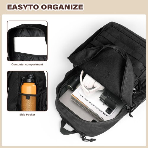 Wrangler Backpack for Men and Women, Casual Daypack for Travel, Work School, Laptop Backpack with Notebook Sleeve