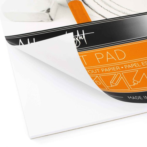 Ashton and Wright - A3 Semi Transparent Layout Pad - 50gsm Paper - 60 Sheets - Pack of 5