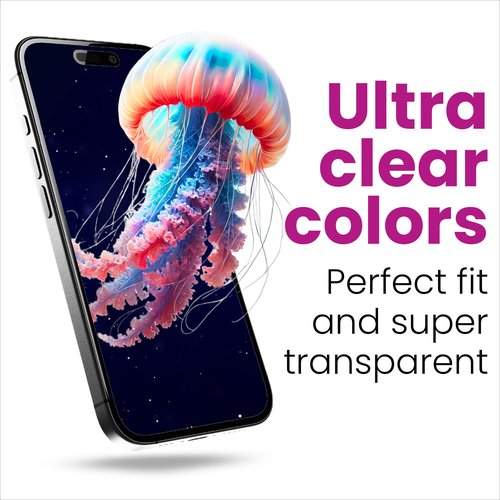 atFoliX Plastic Glass Protective Film compatible with GIT G-Scan 3 Glass Protector, 9H Hybrid-Glass FX Screen Protector