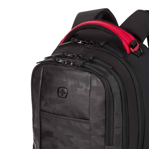 SwissGear Cecil 5505 Laptop Backpack, Camo Noir, 18-Inch