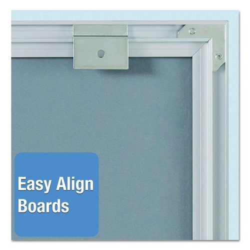 Quartet Matrix Modular Magnetic Whiteboard, 23" x 23", Includes Tray and Marker, Silver Aluminum Frame (M2323)