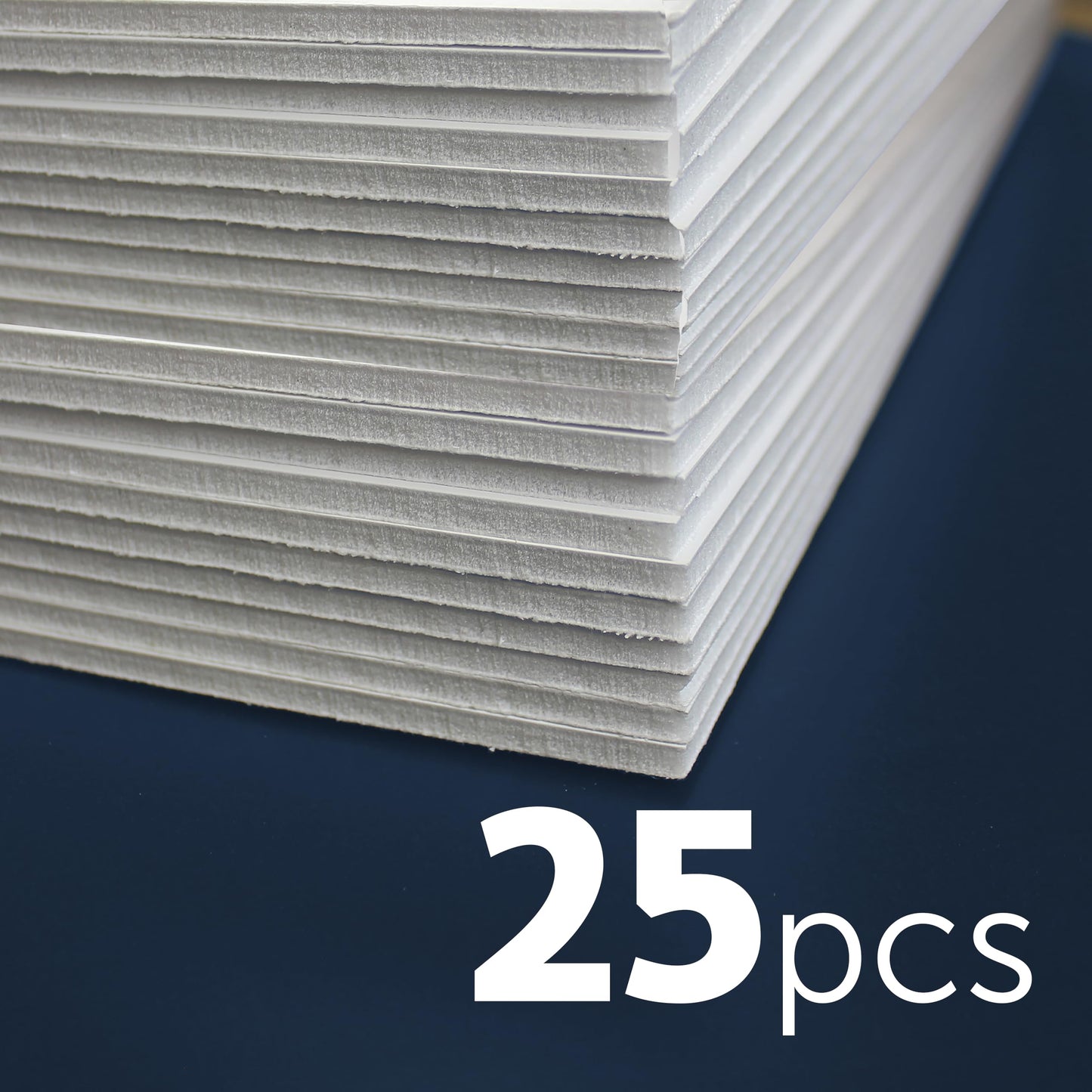 Flipside Products 16" x 20" White Foam Board, Arts and Crafts, 3/16" Thick, Presentations, Signboards, Backing Board, Display, Pack of 25