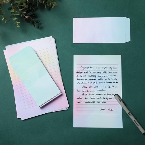 Mr. Pen- Stationery Writing Paper with Envelopes, 30 Letter Writing Paper with 18 Envelopes, Cute Stationary Set for Writing Letters, 8.18 x 5.5 Inch Stationary Paper and 6 x 3.75 Inch Envelopes