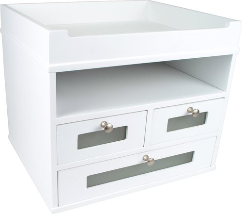 Victor W5500 Pure White Tidy Tower