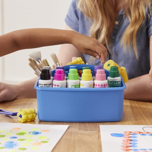 ECR4Kids 3-Compartment Storage Caddy, Storage Organizer, Contemporary, 6-Pack