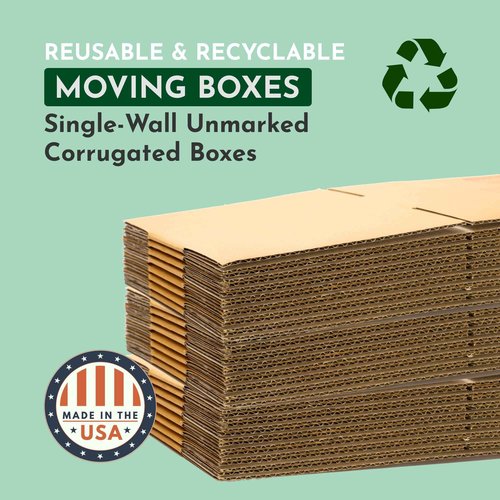 BOXES FAST 14 x 14 x 48 Corrugated Cardboard Boxes, Tall 14"L x 14"W x 48"H, Pack of 10 | Shipping, Packaging, Moving, Storage Box for Home or Business, Strong Wholesale Bulk Boxes