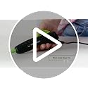 Surebonder GP-100F Mini Detail Tip Hot Glue Pen, 10W, Corded