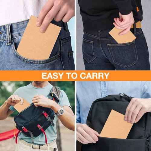 100 Pack Kraft Notebooks Unlined Mini Kraft Paper Notebook 52 Pages A6 Blank Mini Notebooks Bulk, Student Paper Journals Composition Notebooks for Kids Classroom Teacher Supplies, 4.1 x 5.7 Inch