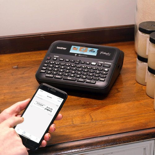 Brother® P-touch PT-D610BT Label Maker - Bluetooth® Connectivity for Professional Use