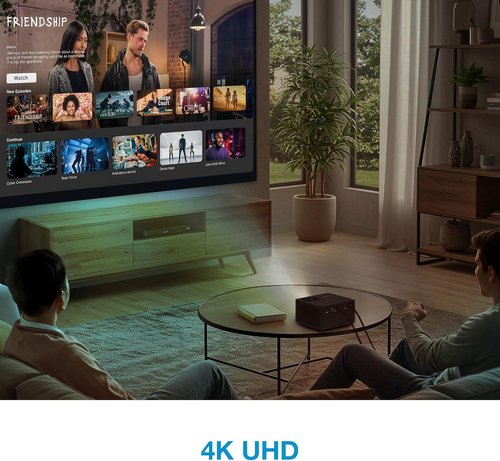 Optoma Photon Life PK32 4K LED Projector - Portable Home Entertainment & Gaming Solution
