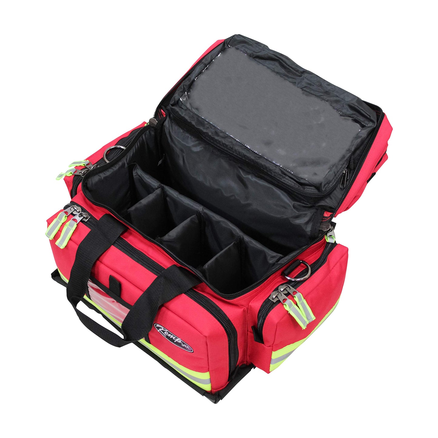 Kemp USA Large Trauma EMS Bag | Survival Gear for Emergency Response Professionals, EMTs, and First Responders | Emergency Medical Bag for First Aid EMT Kit and Trauma Kit