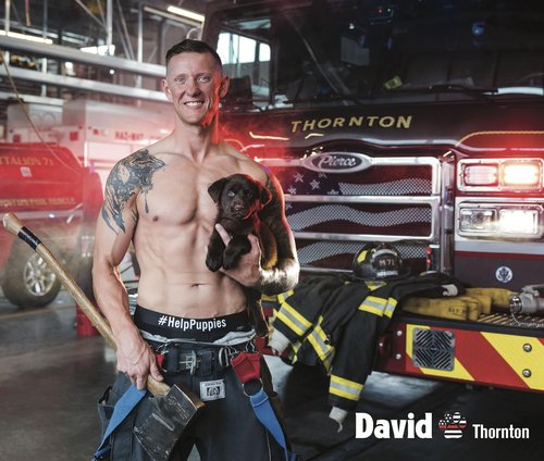 2026 Fire Rescue Dogs Calendar
