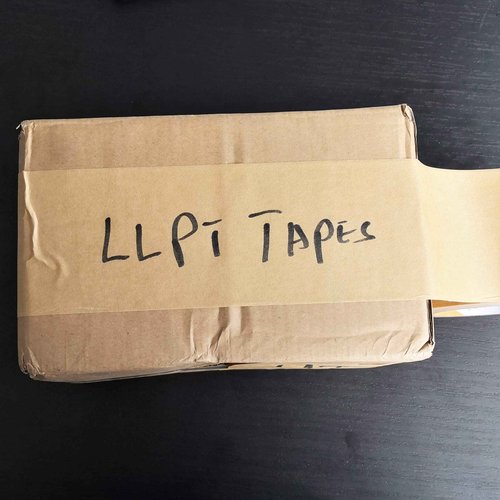 LLPT Kraft Paper Gummed Tape 3 Packs Recyclable Writable Tearable High Tensile Strength for Carton Sealing Photo Frame Seal 3” x 165 Ft Color Brown (PGB330)