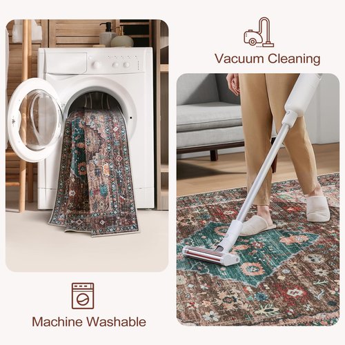 Anidaroel Chair Mat for Hardwood Floor, 36"x48" Desk Chair Mats for Hard Floors, Under Desk Rug for Rolling Chair, Computer Gaming Chair Mat, Low Pile Carpet Protector Carpet, Brown