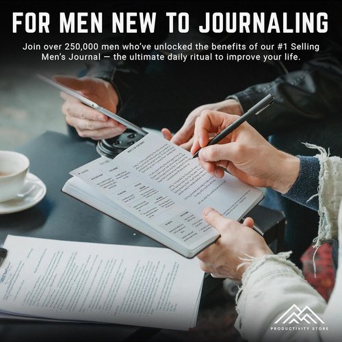 Better Man Journal | Gratitude & Reflection Journal for Mindfulness - 5-Minute Guided Self-Care Journal