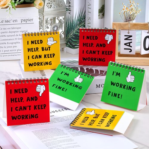 24PCS I Need Help Mini Flip Chart,Classroom Management Tools Self Assessment Cards for Students Behavior,Educational and Learning Activities Supplies for Elementary Students Teachers Classroom School