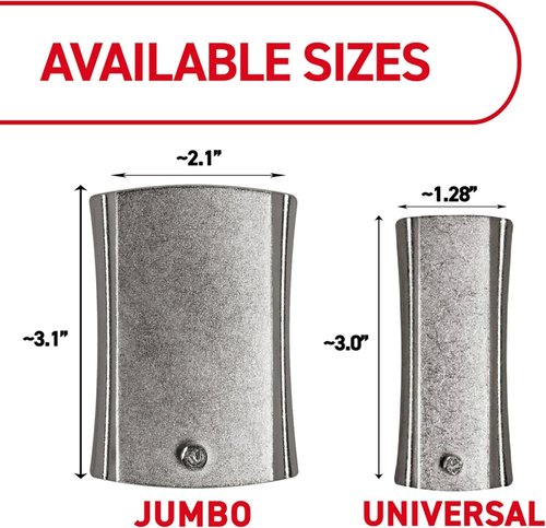 Command 8 lb Jumbo Universal Picture Hanger - Damage-Free Frame Hanging with 3 Hangers & 8 Strips