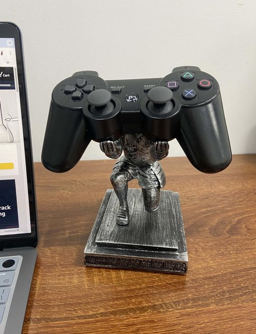 Ofiedx Magnetic Knight Pen Holder Knight Statue Pen Holder for Desk Organizers Resin Pencil Holder as Gift with Sword Letter Opener for Office Home Desk