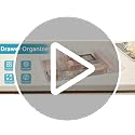 Clear Makeup Drawer Organizer Bins 7 pcs Stackable Acrylic Storage Containers