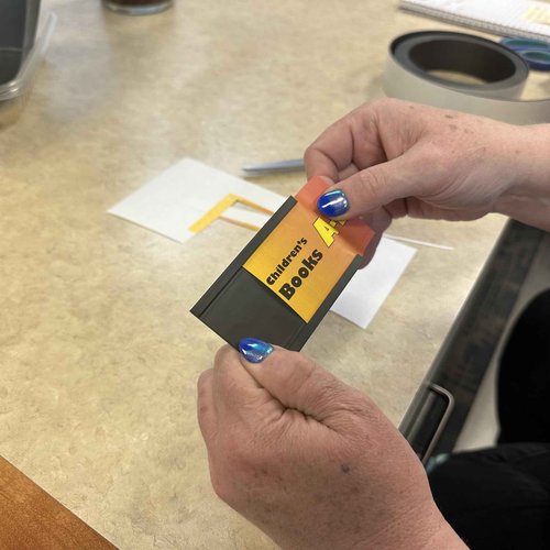Master Magnetics Flexible Magnet Data Card Holder - 0.125" Thick, 1.75" Height, 50' Length, 1 Roll, ZGNRE40BX