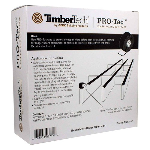 TimberTech PRO-Tac Deck Flashing and Joist Tape - 65' Roll - 3.25" Width