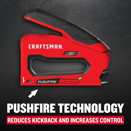 CRAFTSMAN Heavy Duty Reverse Squeeze Stapler - Ergonomic Design for Effortless Stapling