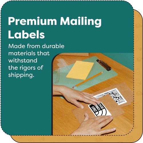 Aegis Adhesives - Compatible Direct Thermal Labels Replacement for DYMO 1744907 (4" X 6") Shipping - Use with Labelwriter 4XL Desktop Printers 4” Wide (8 Rolls)
