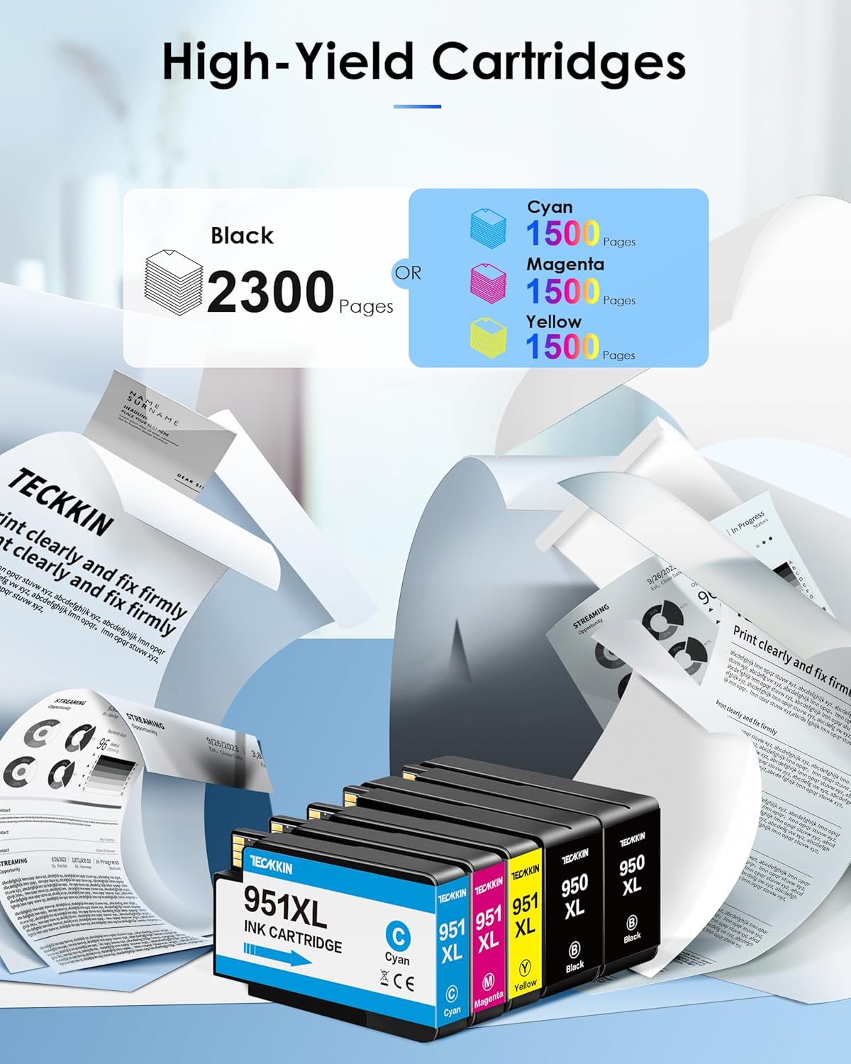 PG-240XL/CL-241XL Ink Cartridges Replacement for Canon 240XL 241XL Combo Pack 240 241 Printer Ink for PIXMA MG3620 MG3600 TS5120 TS5100 MG3220 MG3520 MG2120 MX472 (1 Black, 1 Tri-Color)