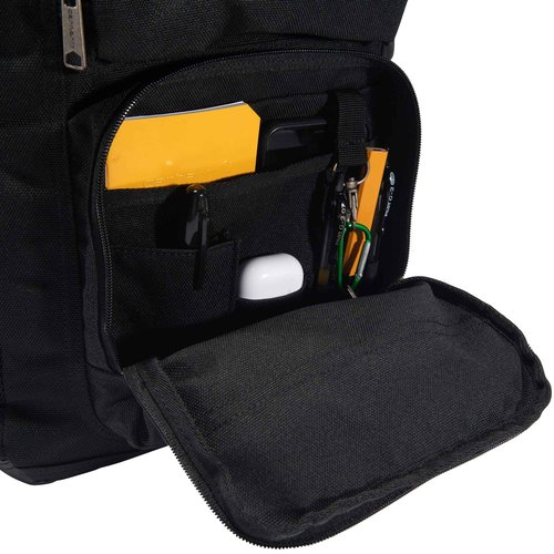 Carhartt 27L Single-Compartment Backpack, Durable Pack with Laptop Sleeve and Duravax Abrasion Resistant Base, Black