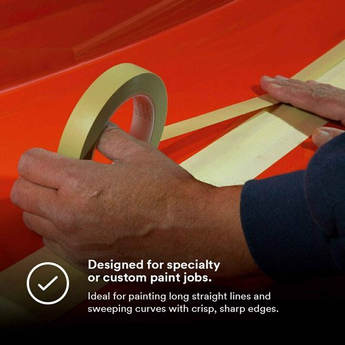 3M Scotch 218 Fine Line Premium Masking Tape, Green, 3/32 in x 60 yd x 5.0 mil, High Performance Polypropylene Tape, Pack of 1