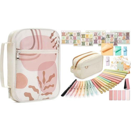 Mr. Pen Bible Journaling Kit with Bible Case, No Bleed Bible Highlighters and Pens, Bible Journaling Kit for Gift