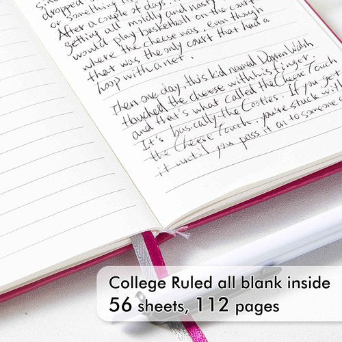 feela Pocket Small Notebooks Bulk, Mini Cute Notepads Hardcover College Ruled Lined Journals with Pen Holder for School Business Memos, with 15 Black Pens, 3.5”x 5.5”, 15 Pack, A6, Solid Colors