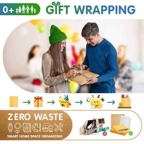 Amiff Natural Kraft Bubble Mailer Envelopes, 4 x 7 Inches. 50 Pack Mail Padded Envelopes Self Seal. Waterproof Kraft Bubble Mailers. Tear-Resistant Mailing Envelope Padded. Sturdy Paper Mailer