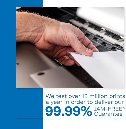 Hammermill 20 lb Copy Paper - 92 Bright, 3 Hole Punch, 10 Reams (5,000 Sheets) - Made in the USA