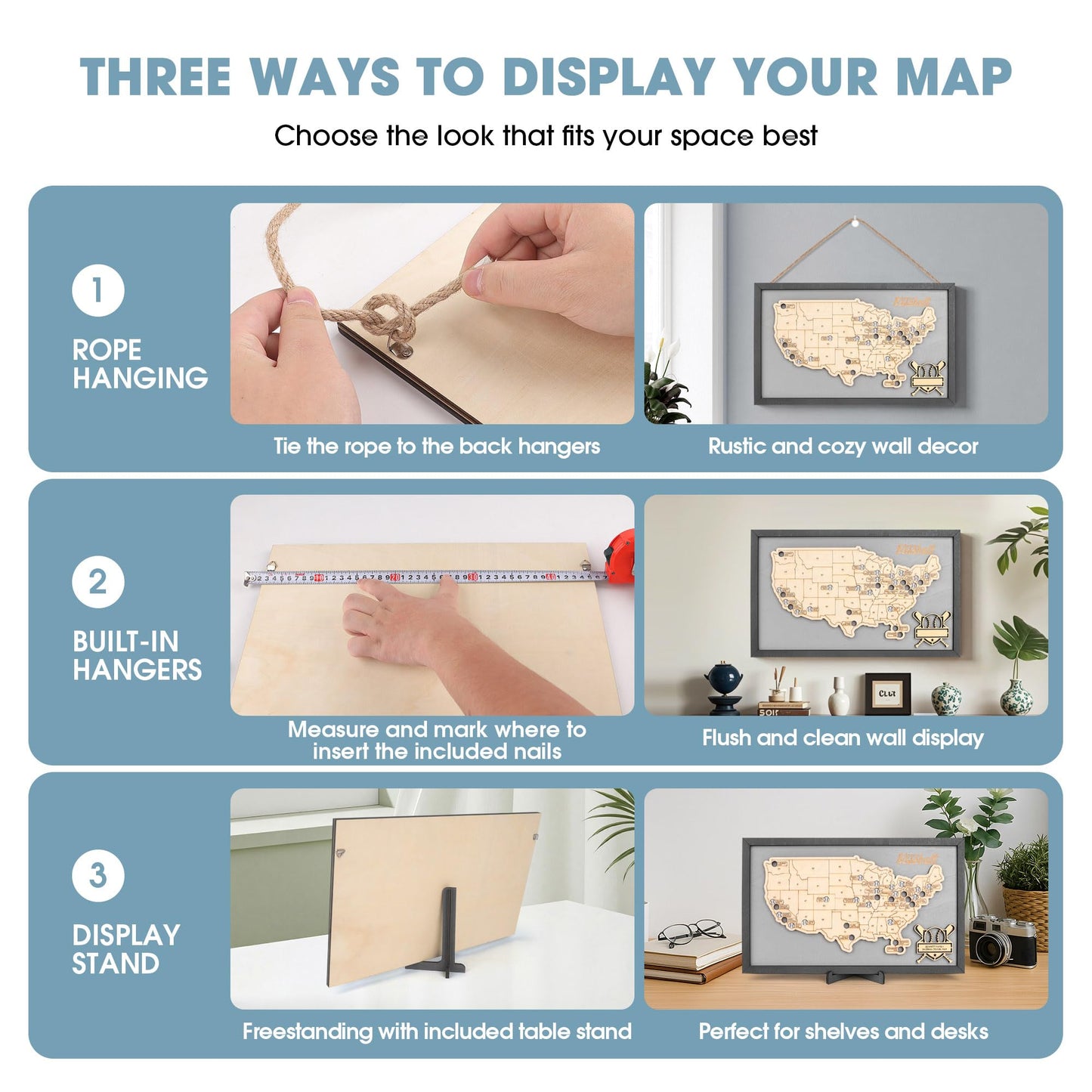 Luoyadee Baseball Stadium Map Tracker, Baseball Parks Visited Map, Major League Ballparks Stadium Tracker Checklist, Fathers Day Valentines Christmas Gifts for Dad Boyfriend Husband Daughter Son