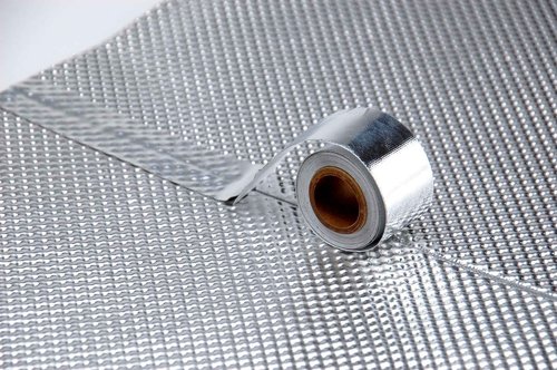 Design Engineering Cool-Tape | Self-Adhesive Heat Reflective Tape, High Temp (up to 400F) | 2" x 30' Roll | 010468 | Flexible Heat Shield for Automotive & Industrial Use