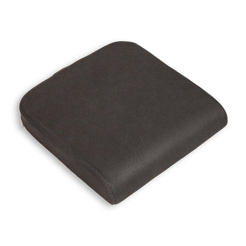 Mind Reader Air-Cloud Seat Cushion, Ergonomic Support for Posture, Pressure Relief, and Pain Reduction, Portable with Washable Cover, Memory Foam, Gray