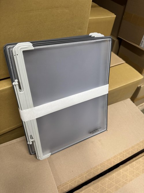 Tarifold DJOIS Desktop Reference and Display System, Steel Wire Frame, Letter-Size, 10 Double-Sided Pockets, 20-Sheet Capacity, Expandable, Made in France, Grey (TD271)