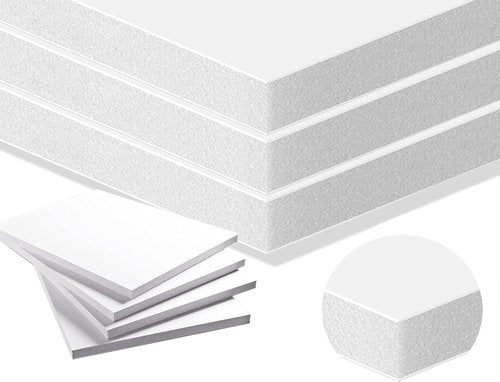 Foam Board | 14x18 Inch | 100 Pack of 3/8 Inch Thick Rigid White Foam Core Sheets - Acid Free
