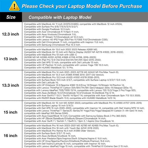 MOSISO Laptop Case - 13.3 Inch Neoprene Sleeve Bag for MacBook Air/Pro & More | Apricot Color