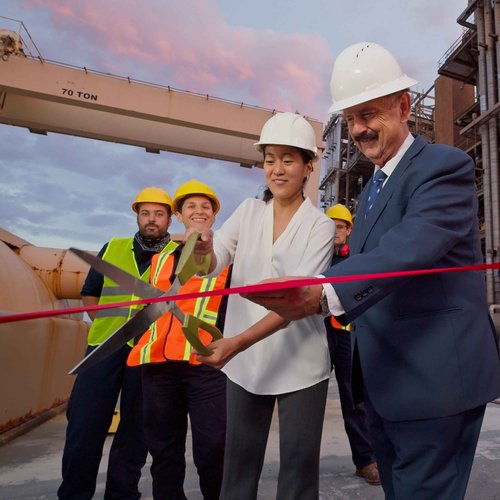 25" Gold Scissors for Grand Opening – Large Heavy Duty Scissors 25 Inch Giant Shears for Ribbon Cutting Ceremony Gold Giants Ribbon Cutting Sears for Special Events Inaugurations and Ceremonies