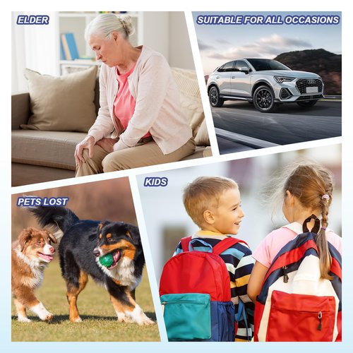 2025 Mini GPS Tracker for Vehicles - Magnetic Real-Time GPS Tracker, Tracking Devices for Cars Hidden, Global Coverage Location Tracker for Kids, Dogs,Trucks/Person, No Subscription Required