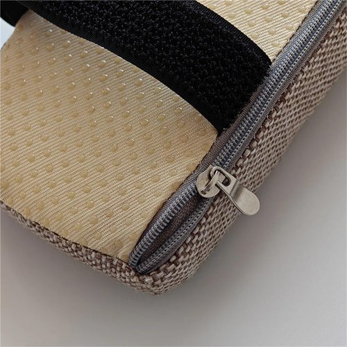 Office Chair Armrest Pads 2 Pc Cotton Linen Foam Elbow Pillow Chair Armrest Pads Support Arm Rest for Office Chair Elbow Relief(Beige)
