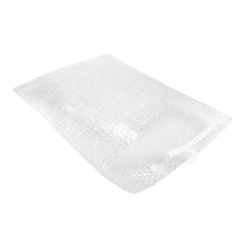 StarBoxes 50 Bubble Out Bags 15x17.5" - #8 Wrap Pouches Envelopes Self-Sealing, Clear, Model:BOB815175050