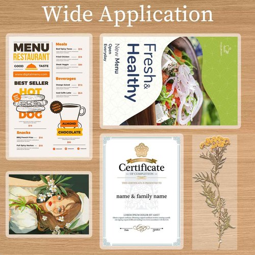 5 Mil Thermal Laminating Sheets 300 Pack, Clear 9" x 11.5" Laminating Pouches Rounded Corner, Holds 8.5 x 11 Inch Sheet, Letter Size Lamination Paper for Laminators