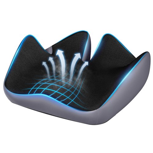 Seat Cushion for Relief Sciatica - Memory Foam Cushion for Office Chair, Hip & Coccyx Pain Relief for Long Sitting,2025 Upgraded Large Seat Cushion for Soft Support,Suitable for Game Chair/Wheelchair