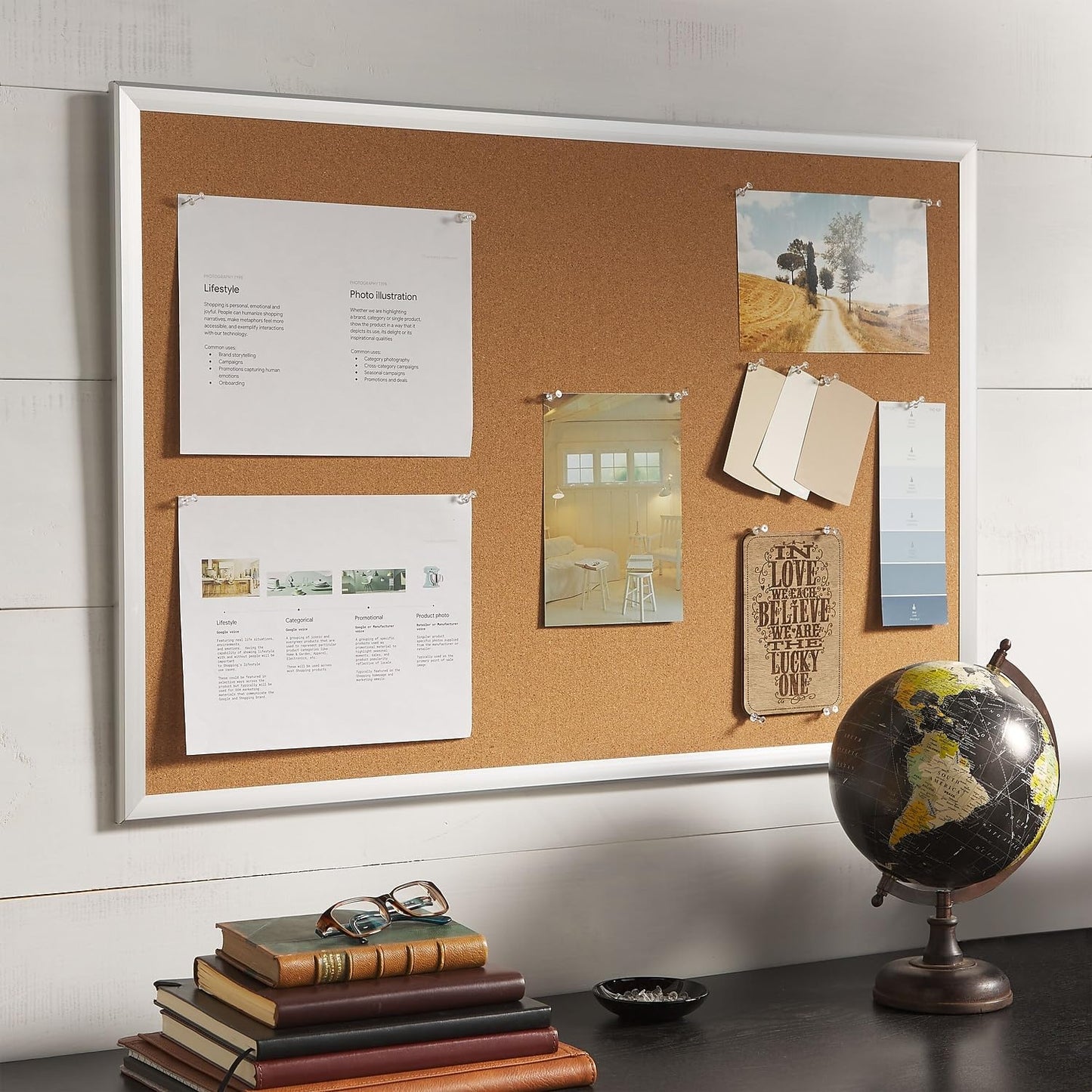 Staples Cork Bulletin Board - Self-Healing Design with Aluminum Frame | 3 x 2 Ft for Home, Office, Classroom